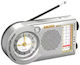 MG011 Radio Reîncărcabil Argintiu
