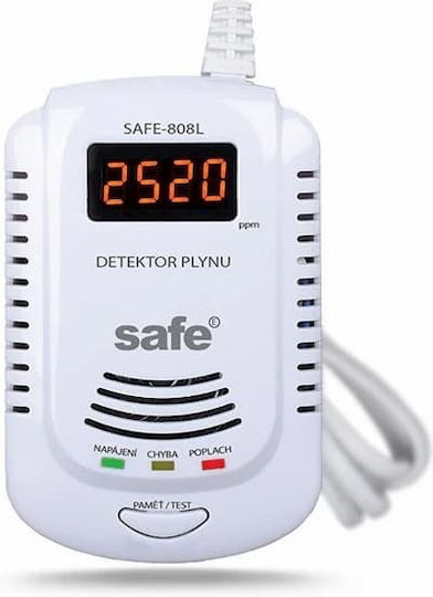 HomeSafe Autonomer Brandalarme Gasdetektor für Erdgas und LPG