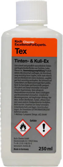 Koch-chemie Te Tinten & Kuli-ex Καθαριστικό Μελανιών & Στυλό Υφάσματα & Δέρμα 250ml 197250 Koc-197250