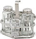 Metano Salt and Pepper Shaker Set with Stand