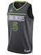 Anthony Edwards Minnesota Timberwolves Statement Edition Ανδρική Φανέλα Εμφάνισης Μπάσκετ