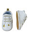Childrenland Βρεφικά Sneakers Αγκαλιάς Λευκά