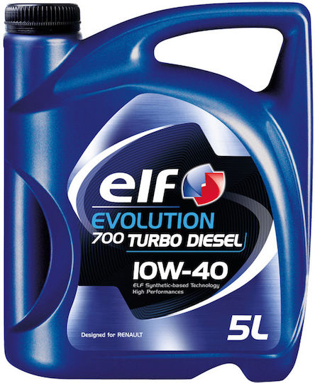 Elf Turbo Συνθετικό Λάδι Αυτοκινήτου 10W-40 5lt