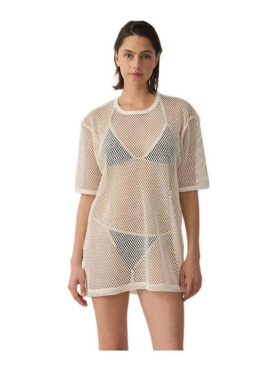 Minerva Women's Beach Top Ecru
