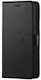 Synthetic Leather Book Case Black (Oppo Reno 14 Pro)