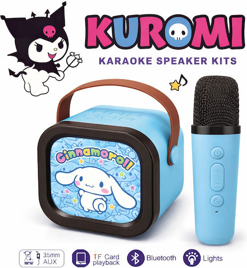 Ηχείο Karaoke με Ασύρματο Μικρόφωνο Cinnamoroll RZ5656 Μπλε