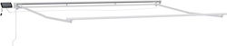 vidaXL Awning Frame White 4x3m vidaXL Awning Frame White 4x3m