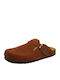 Afelpado Anatomic Leather Women's Slippers Brown