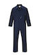 Portwest Work Coveralls Full Body Navy Blue