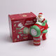 Christmas Series Automatic Soap Bubble Machine Santa Shape Batteries Not Included