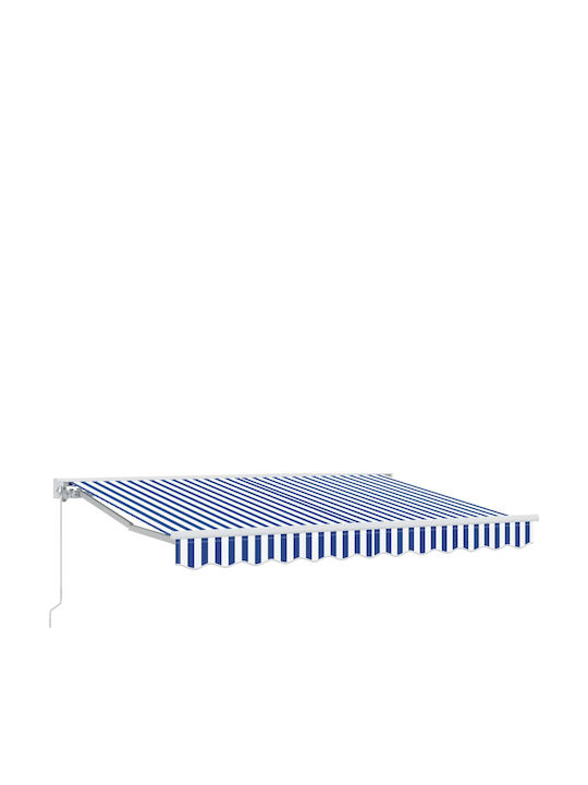 vidaXL Τέντα Βεράντας Μπλε 3x2.5m