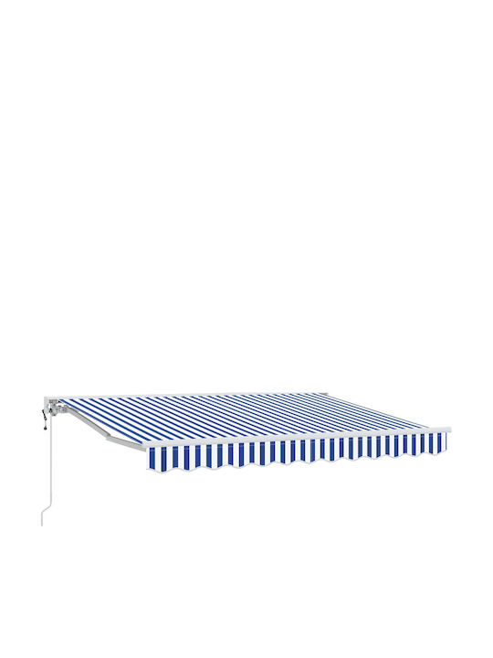 vidaXL Pavillon Terrasse Blau 3.5x2.5m