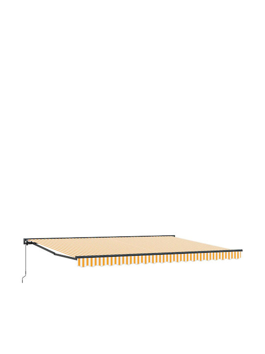 vidaXL Terrasse Zelt Gelbe 4x3.5m
