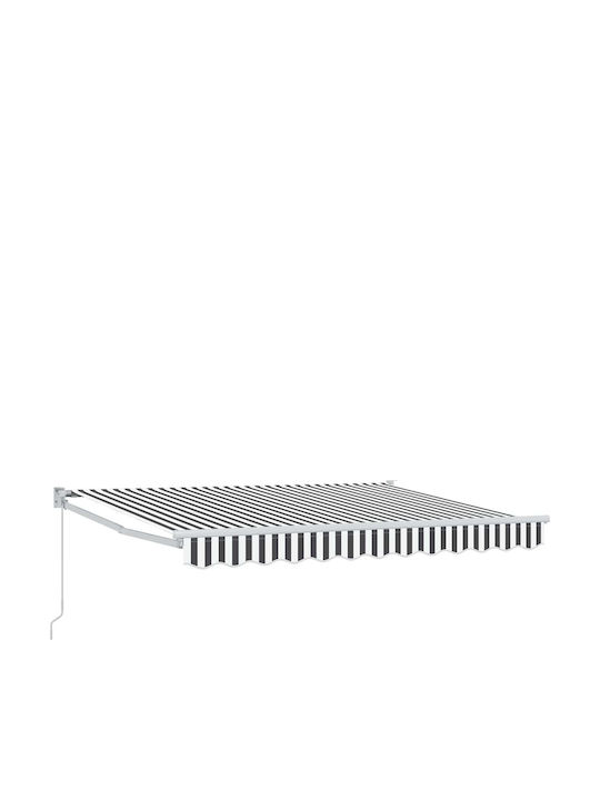 vidaXL Terrasse Zelt Grau 3x2m