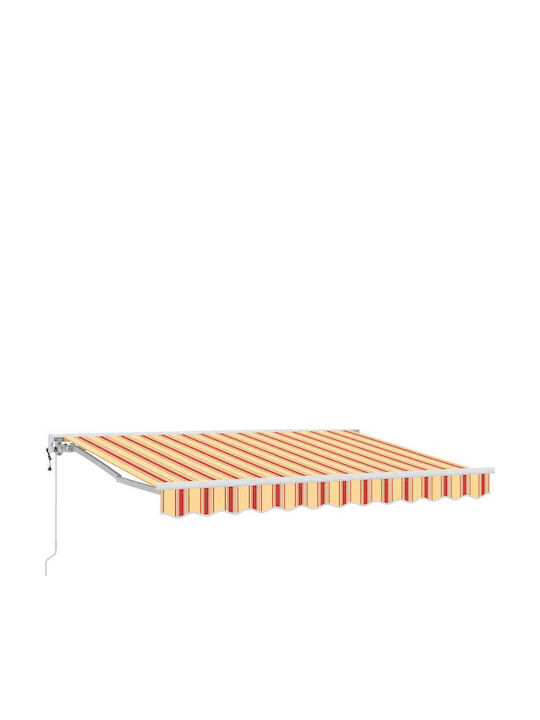 vidaXL Terrasse Zelt Gelbe 3.5x2.5m