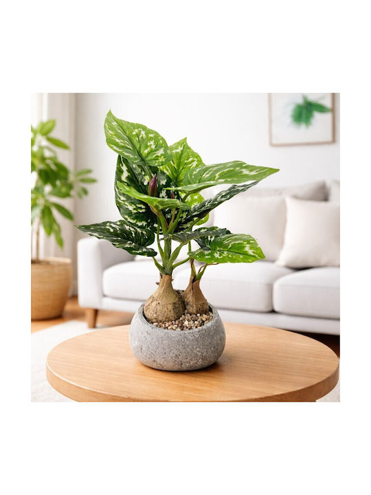 Künstliche Dekorative Topfpflanze Monstera 30cm Galifas 551054 Galifas