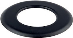 Chimney Rosette Black Steel ø160mm Permanex