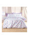 Rythmos Candy Комплект Чаршафи King Size 270x290см Многоцветен 4 Броя
