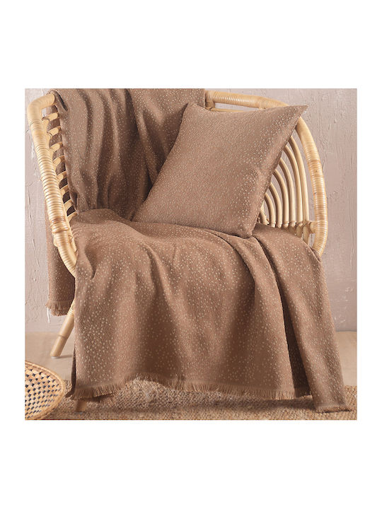 Rythmos Pixil Sofa Throw 2 Seater 2 Sides Jacqu...