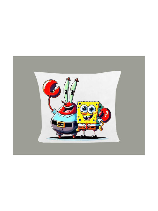 Photoretous Kids Decorative Pillow Case SpongeB...