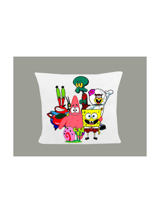 Photoretous Kids Decorative Pillow Case SpongeB...