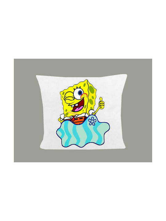 Photoretous Kids Decorative Pillow Case SpongeB...