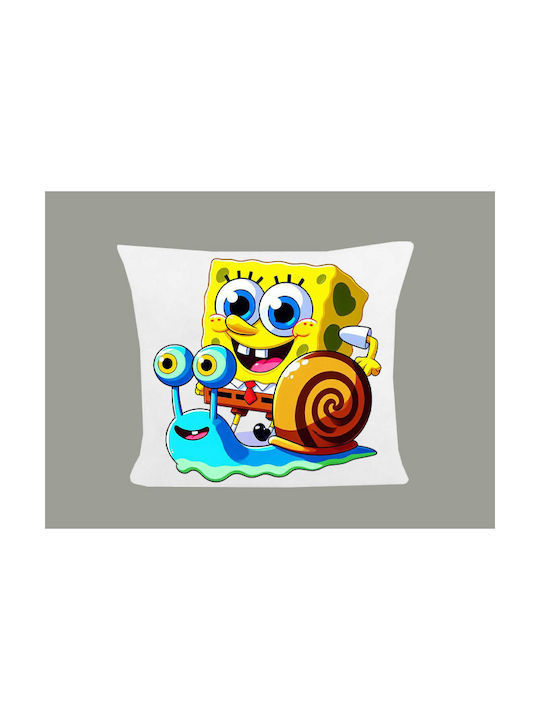 Photoretous Kids Decorative Pillow Case SpongeB...