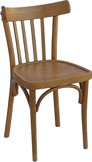 Scaun Cafe Din Lemn Culoare Miere 40x43x82cm