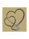 Decorative Hearts Gold Silver Dimensions 26*23