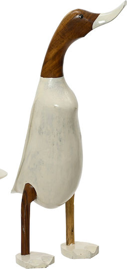 Kaemingk Декоративна Патица от Дърво 15x13x38см