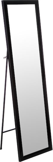 5Five Oglindă De Podea Cu Cadru Din Aluminiu Negru 125.4x35.4cm