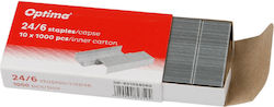 Stapler Perfor Caps Optima Staples 24/6 1000pcs/box Optima Stapler Perfor Caps Optima Staples 24/6 1000pcs/box Optima