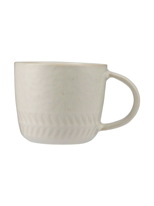 Maxwell & Williams Herringbone Cană Ceramică Albă 400ml