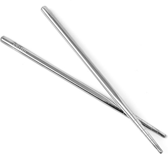 Lekkabox Пръчици За Хранене Inox 2 Бройки