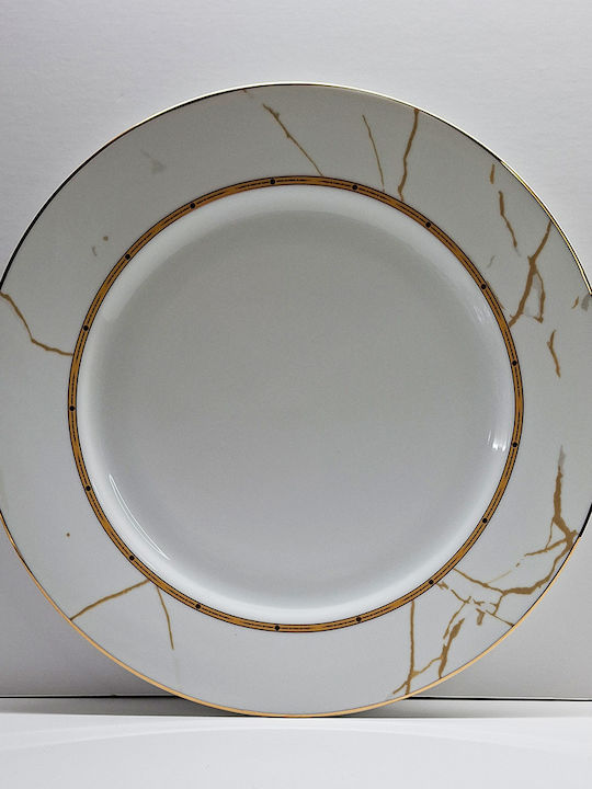 Christinholm Geschirrset aus Porzellan Gold 72Stück