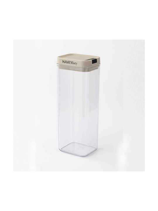Nava Misty General Use Jar with Lid Plastic 400ml