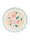 Costa Nova Summer Bliss Serving Plate Shallow Ceramic with Diameter 27cm