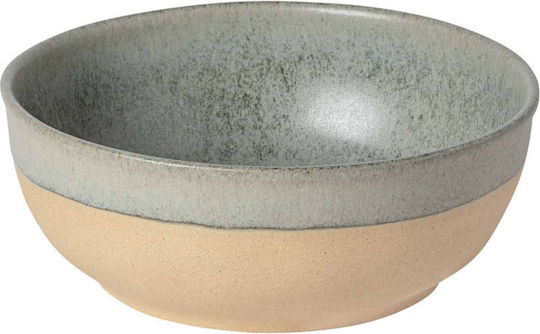 Costa Nova Round Ceramic Serving Bowl Green