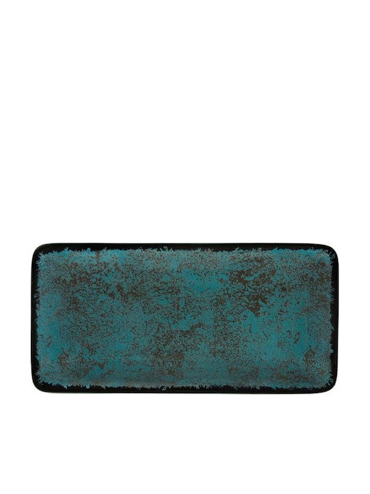Oriana Ferelli Rectangular Serving Platter Made of Porcelain 27x16cm