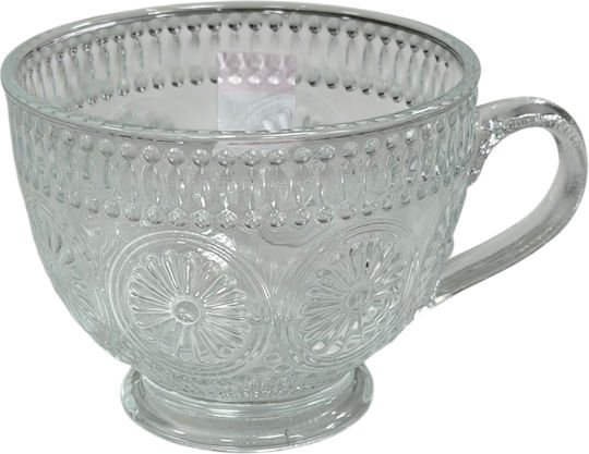 Homestyle Κούπα Γυάλινη Διάφανη 300ml