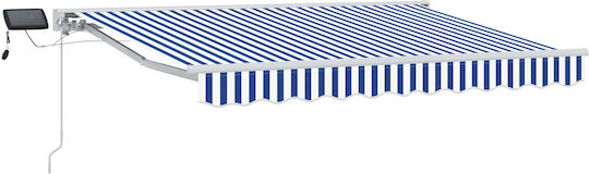 vidaXL vidaXL Blue Awning Frame with PU Coating 2.5x3m