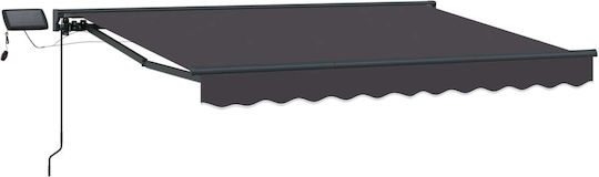 vidaXL Grey Awning Frame