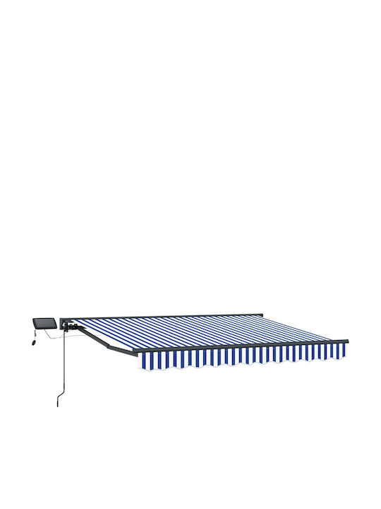 vidaXL Terrasse Zelt mit blauen LEDs 2,5x2m