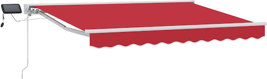 vidaXL Awning Frame Red