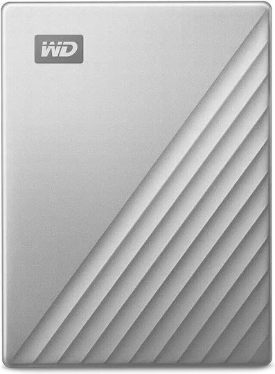 Western Digital My Passport Ultra Mac USB-C Εξωτερικός HDD 6TB 2.5" Ασημί