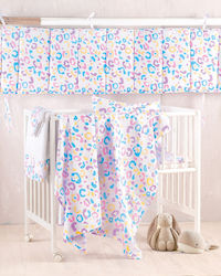 Rythmos Young Heart Crib Bumper Standard Inside...