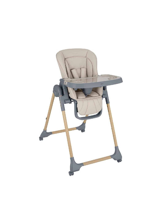 Kikka Boo Olive 2 Αναδιπλούμενο Καρεκλάκι Φαγητού Beige