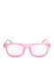 Italia Independent Unisex Sunglasses with Pink Frame and Pink Lenses