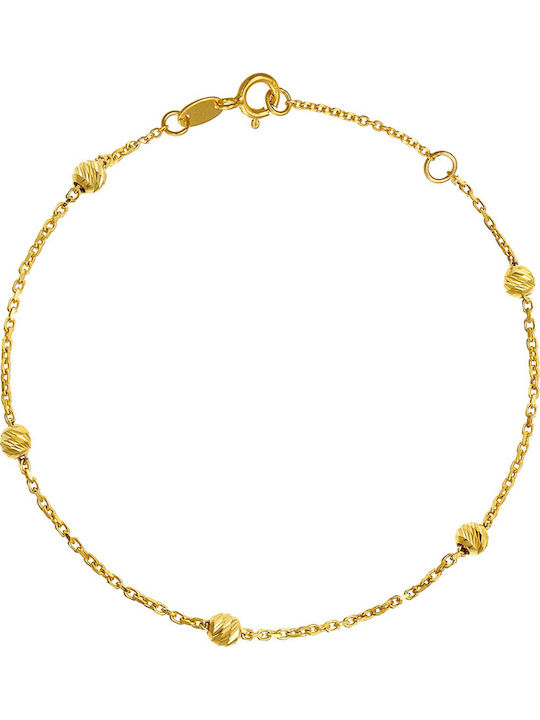 Kritsimis Women's Bracelet Made of 9K Gold