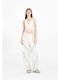 Women's Sleeveless Blouse Ecru